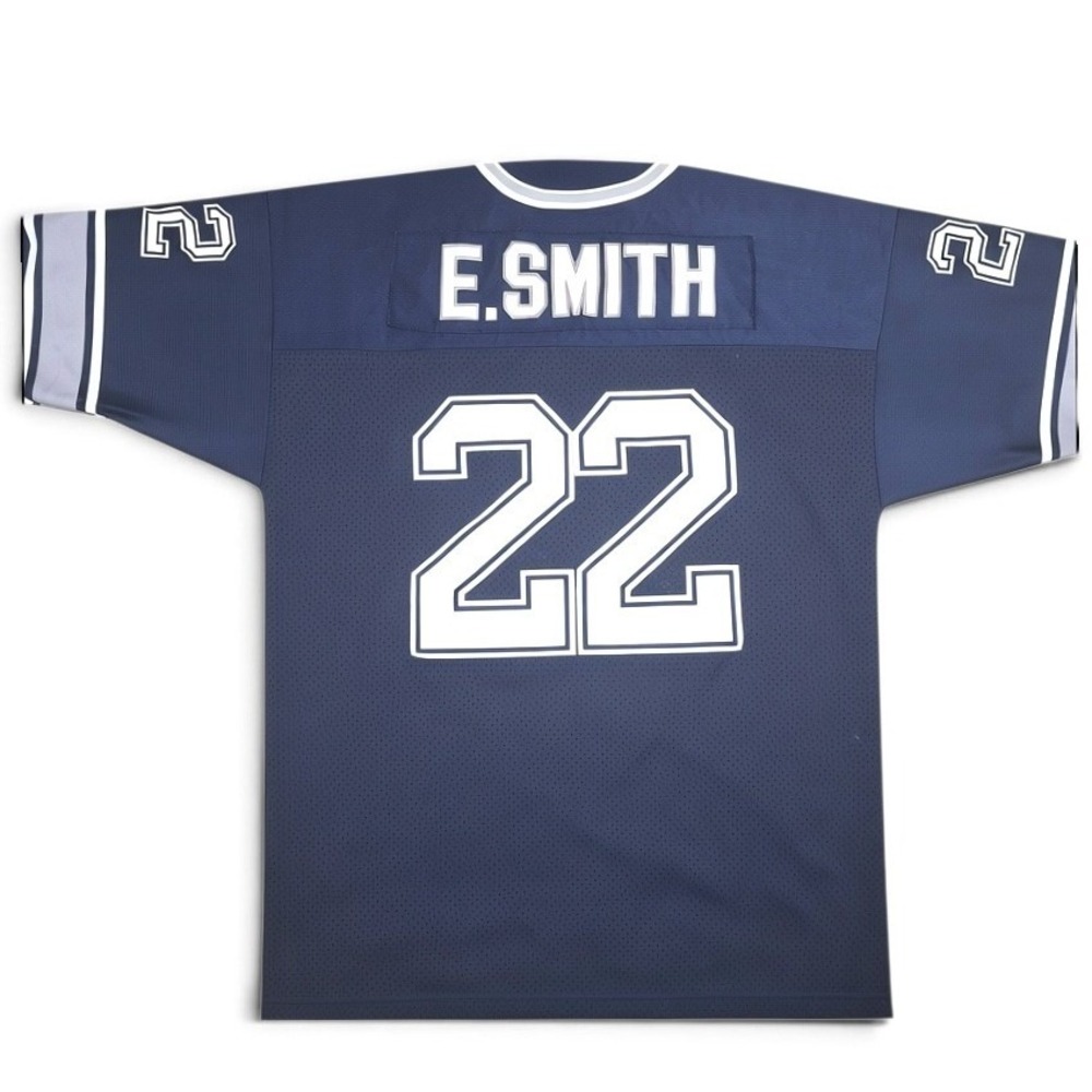 Jeff Hamilton Dallas Cowboys Emmitt Smith Jersey Mens 3XL Navy Excellent 2004